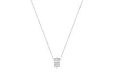  Polished Punk - Colliers à pendentif - Argent / Rhodié - Zircone - 55cm